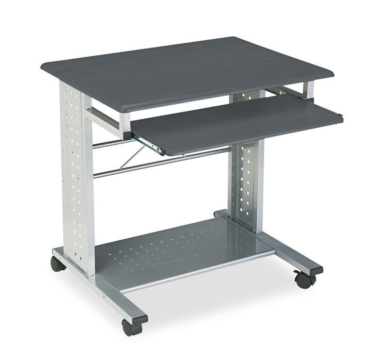 Mayline Empire Mobile PC Cart 29-3/4w x 23-1/2d x 29-3/4h Anthracite 945ANT