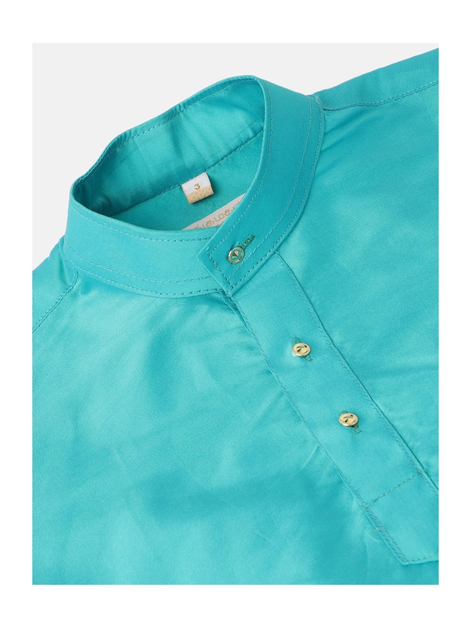 KISAH Kids Multicolor Cotton Printed Full Sleeves Kurta