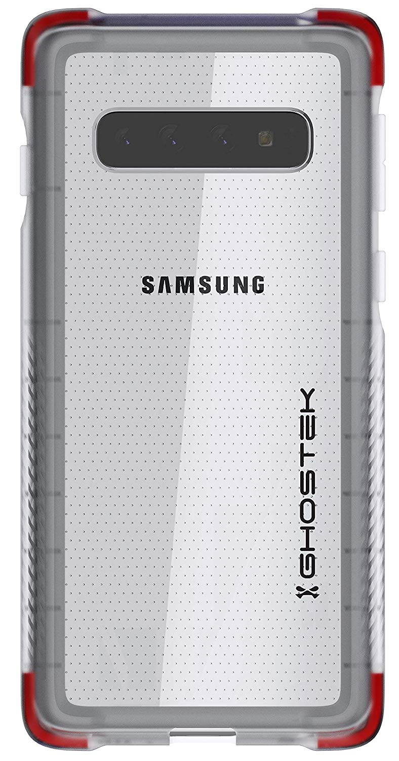 Ghostek Covert Clear Galaxy S10 Case with Super Slim Thin Design and Anti-Slip Grip Tough Shockproof Heavy Duty Protection and Wireless Charging Compatible for 2019 Galaxy S10 (6.1 Inch) - (Clear)