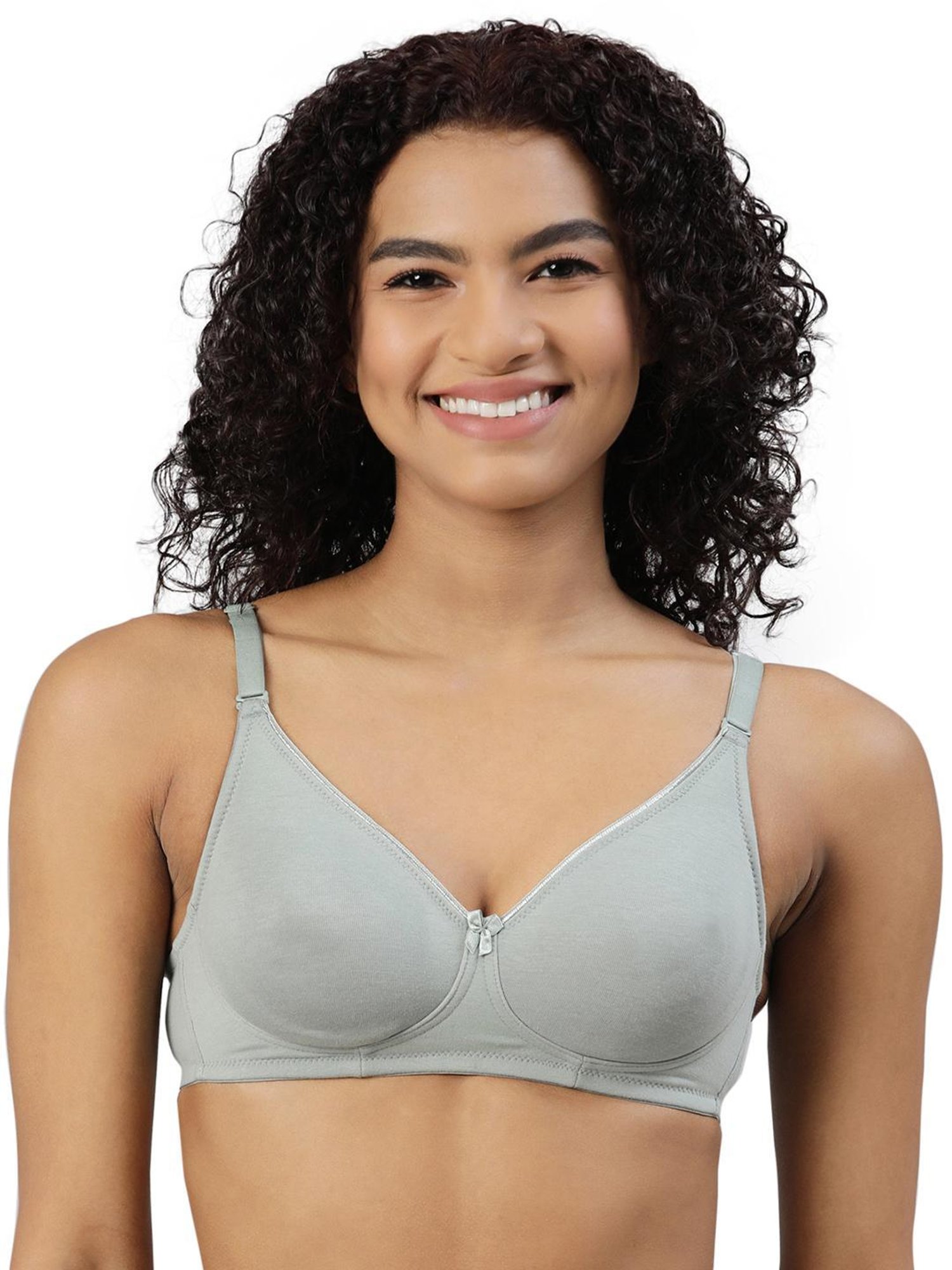 BLOSSOM Light Green Full Coverage Everyday Bra