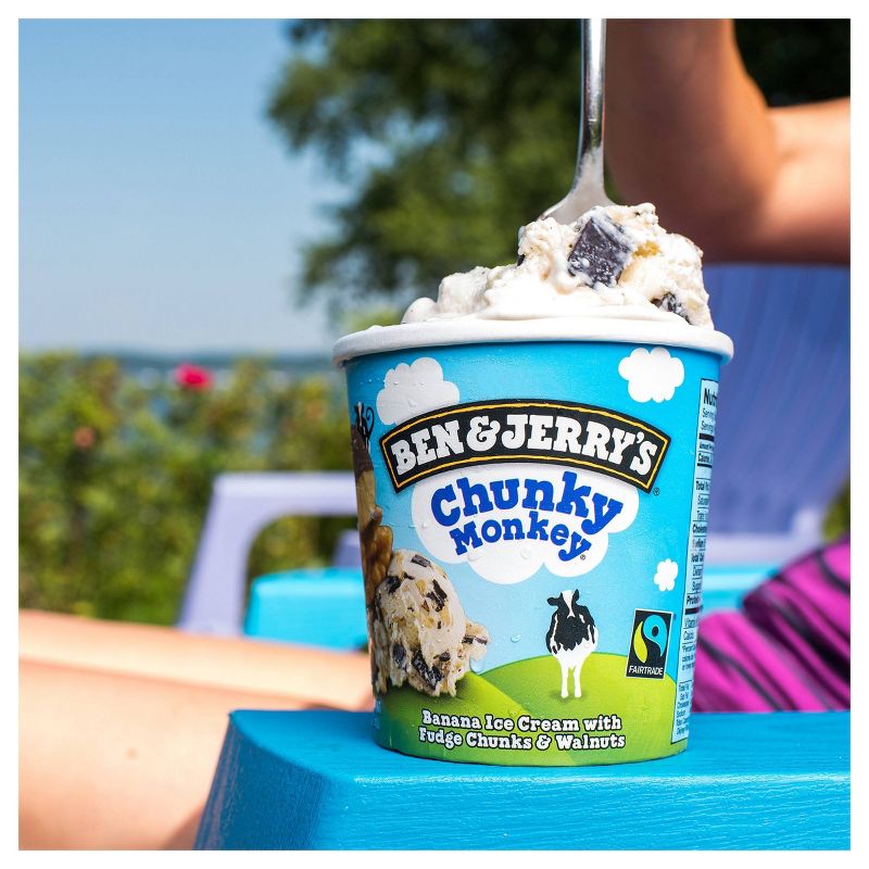 Ben & Jerry's Chunky Monkey Ice Cream - 16oz