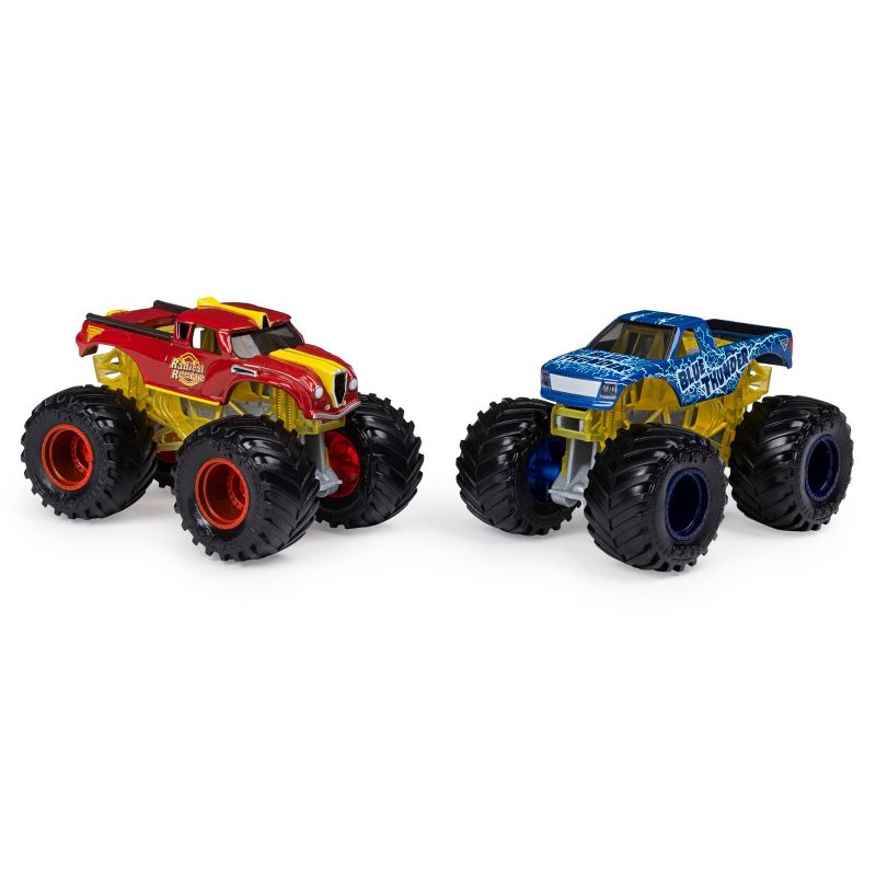 Monster Jam Blue Thunder 1:64 Scale - 2pk