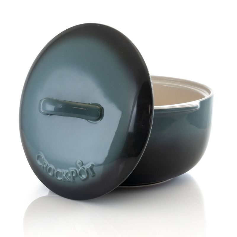 Crock-Pot 2.3 Quart Artisan Casserole with Lid in Gradient Gray