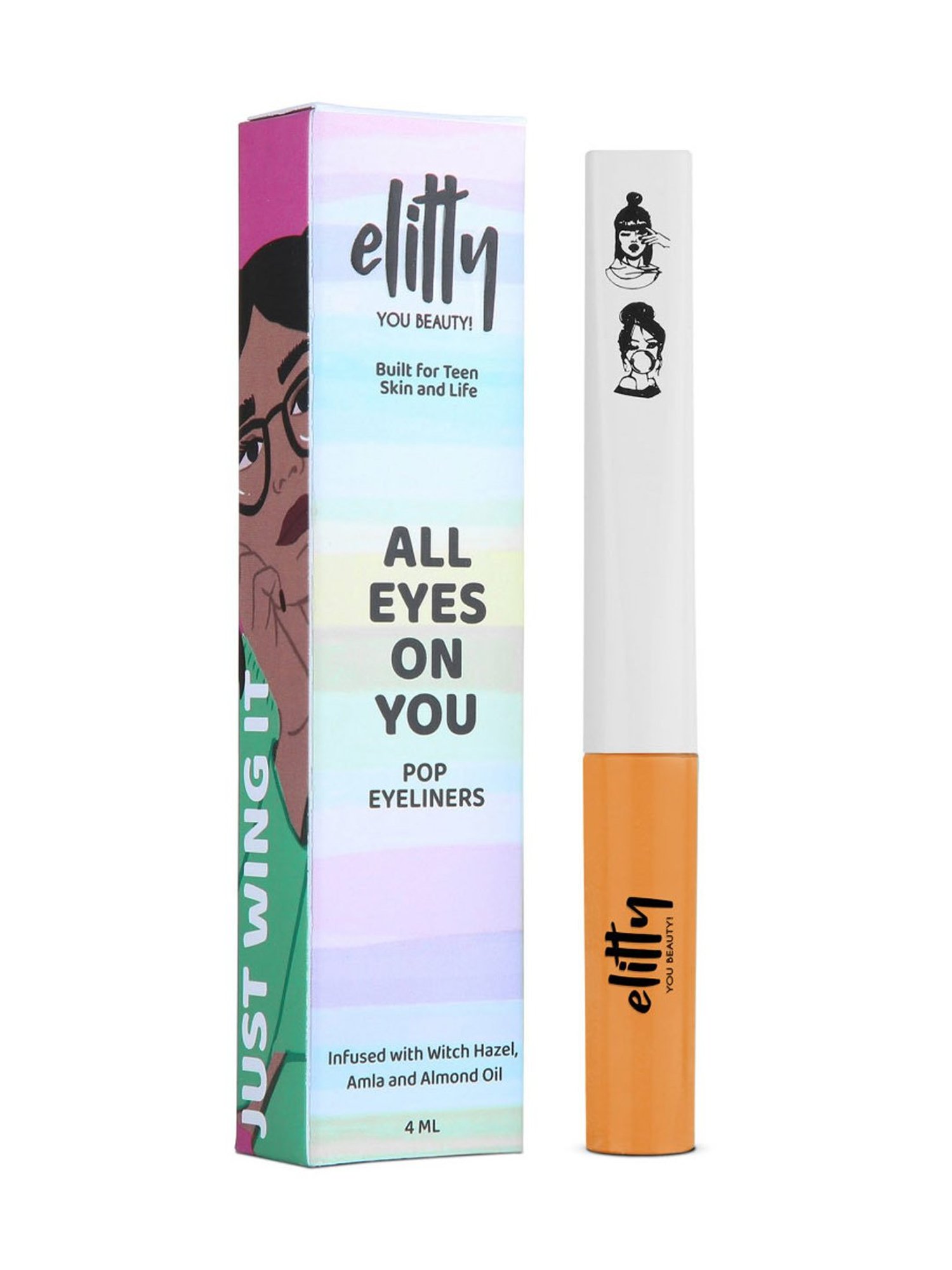 Elitty Eye Gotta Feeling Matte Pop Eyeliner Devil's Advocate - 4 ml