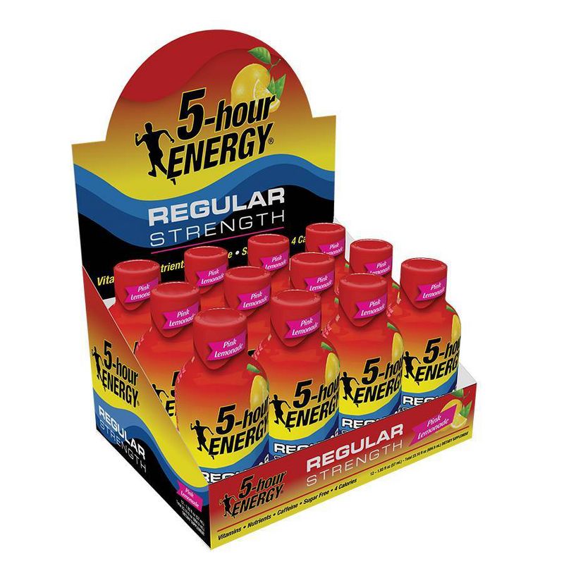 5 Hour Energy Shot - Pink Lemonade - 12ct