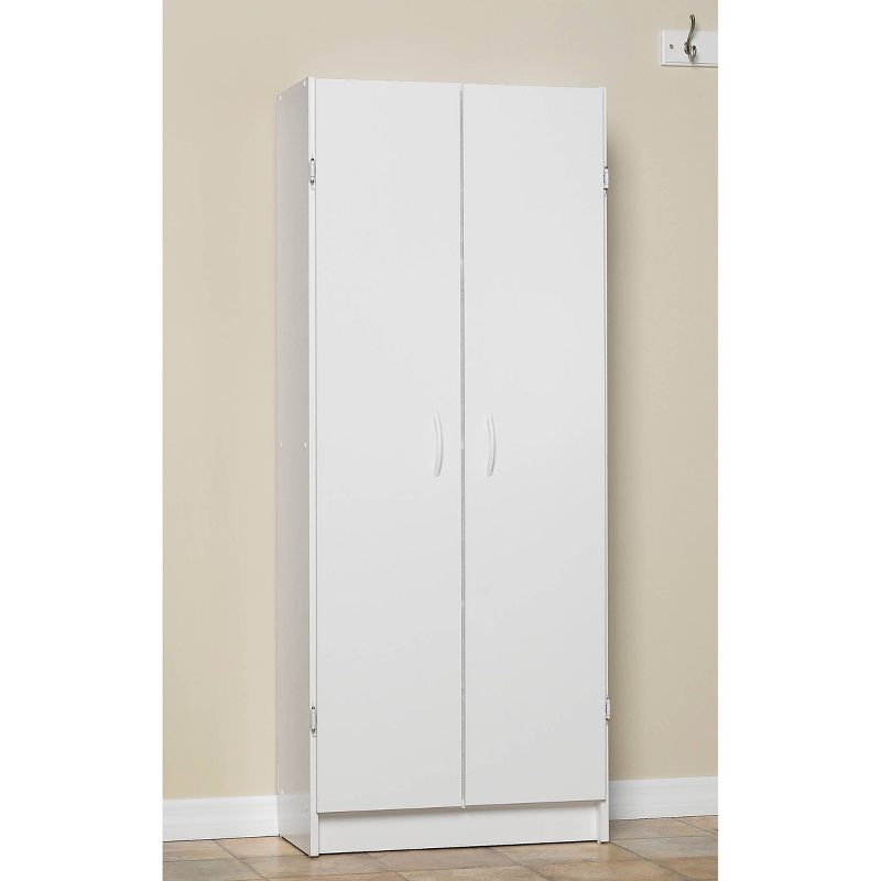 72" Daywood Kitchen Pantry Cabinet White - Room and Joy