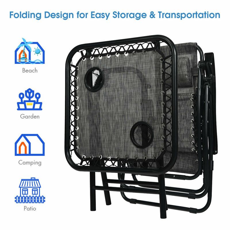 2pc Patio Chaise Lounge - Patio Festival