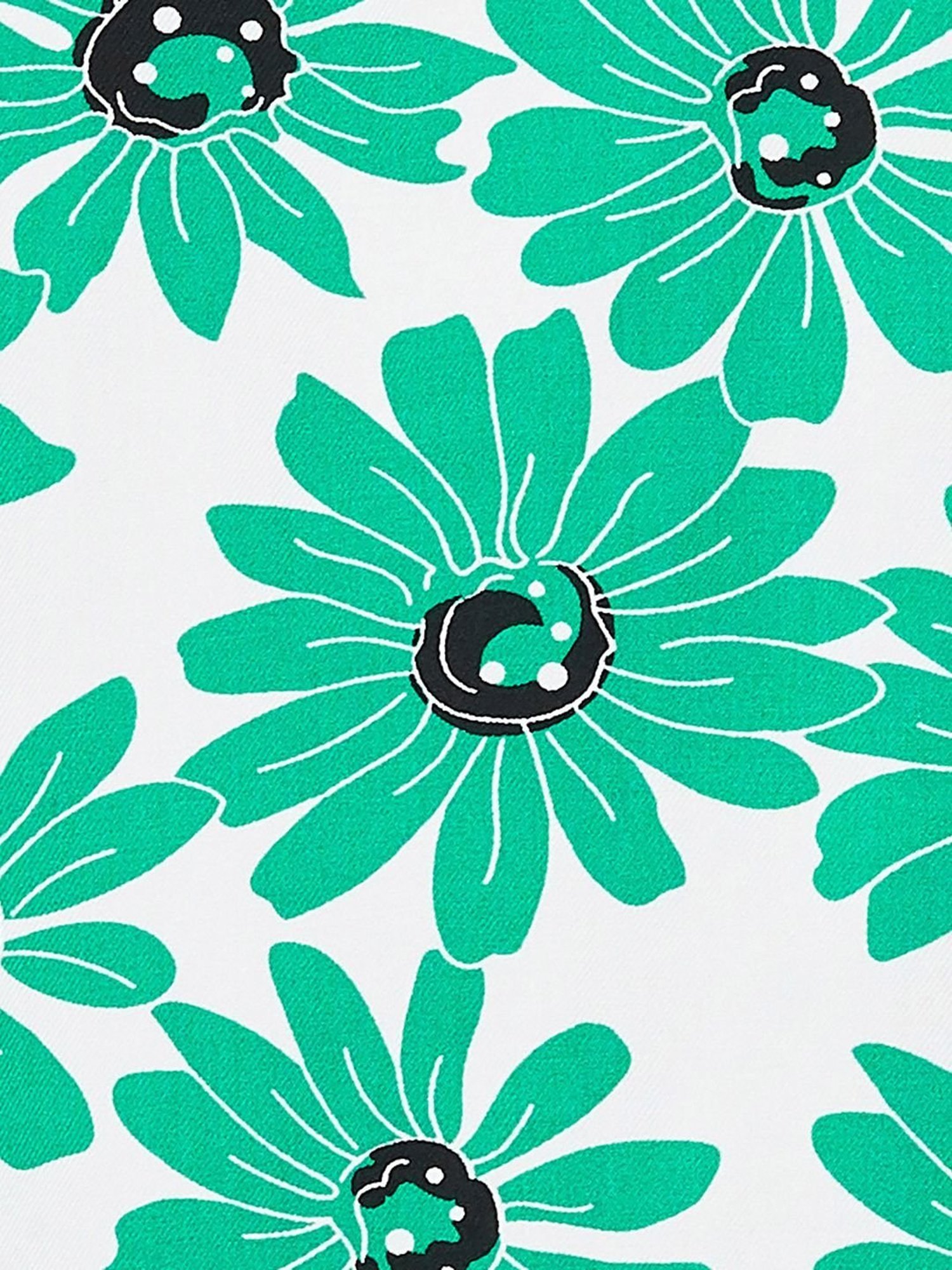 Fame Forever by Lifestyle Green & White Floral Print Shirt