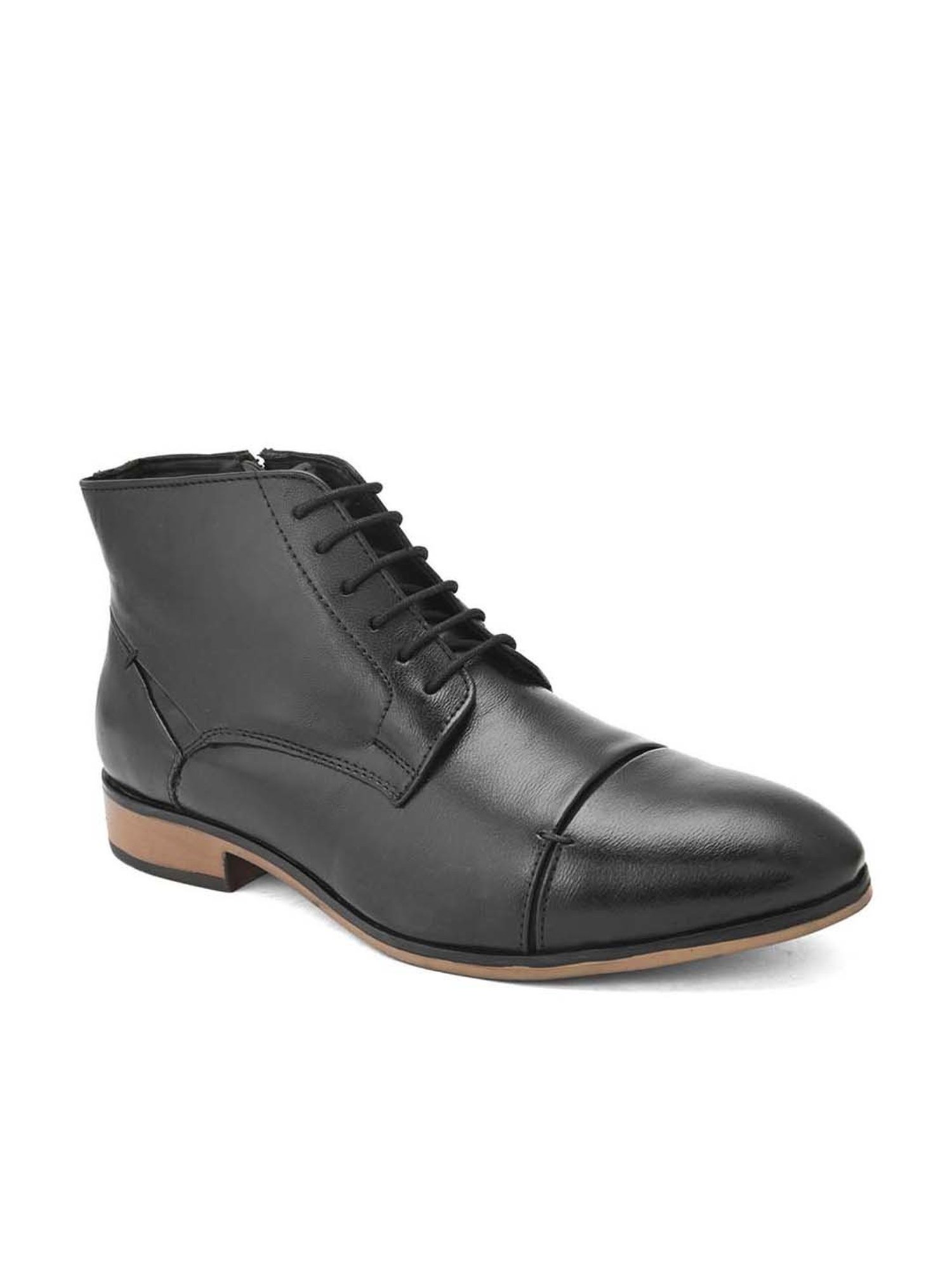 Giorgio Men's Black Derby Boots