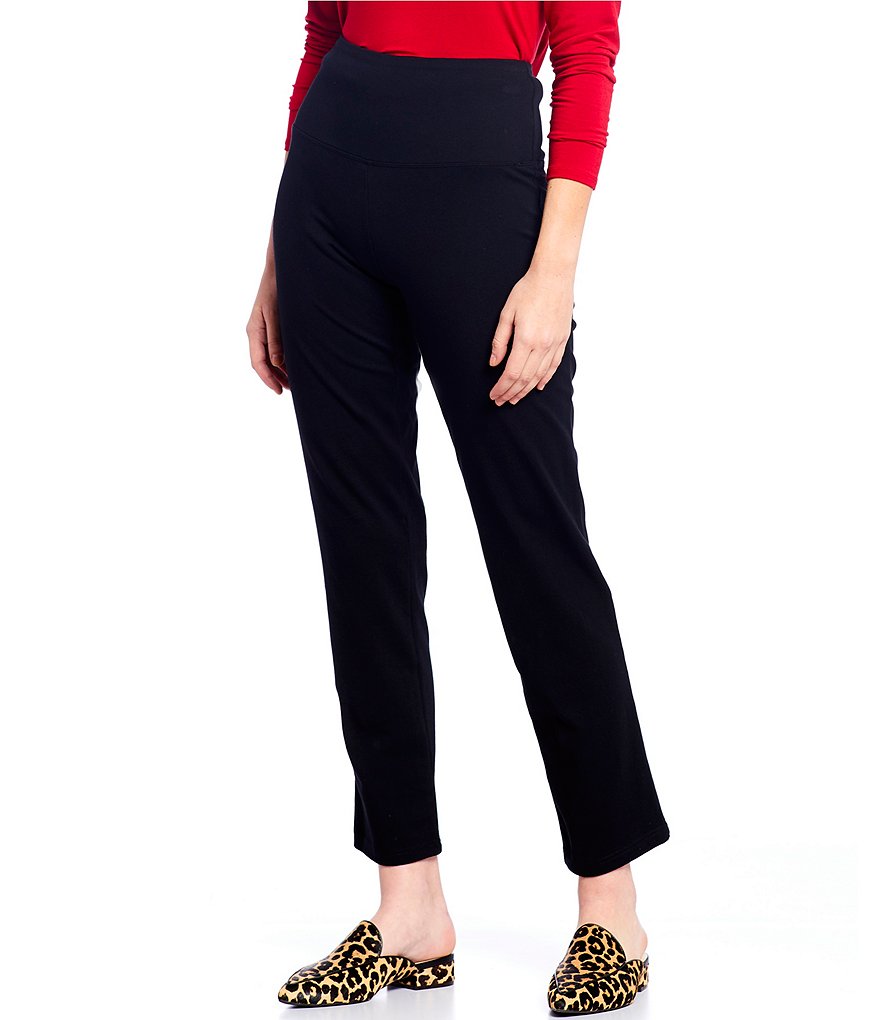 Intro Petite Size Teri Love the Fit Straight Leg Knit Leggings