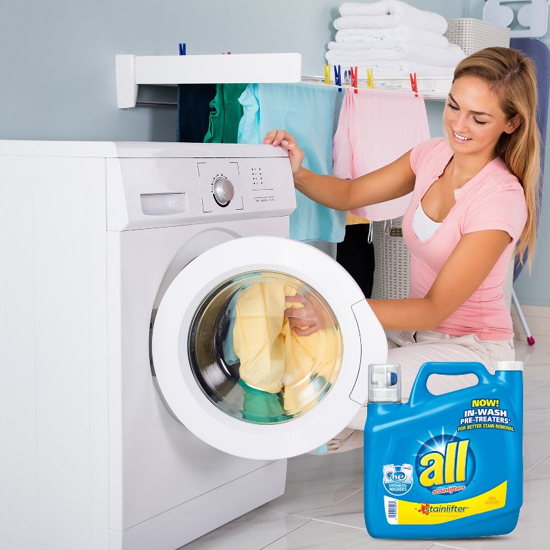 Gain with Essential Oils Lavender & Chamomile Calm Liquid Laundry Detergent - The Serene Scent - 58 fl oz