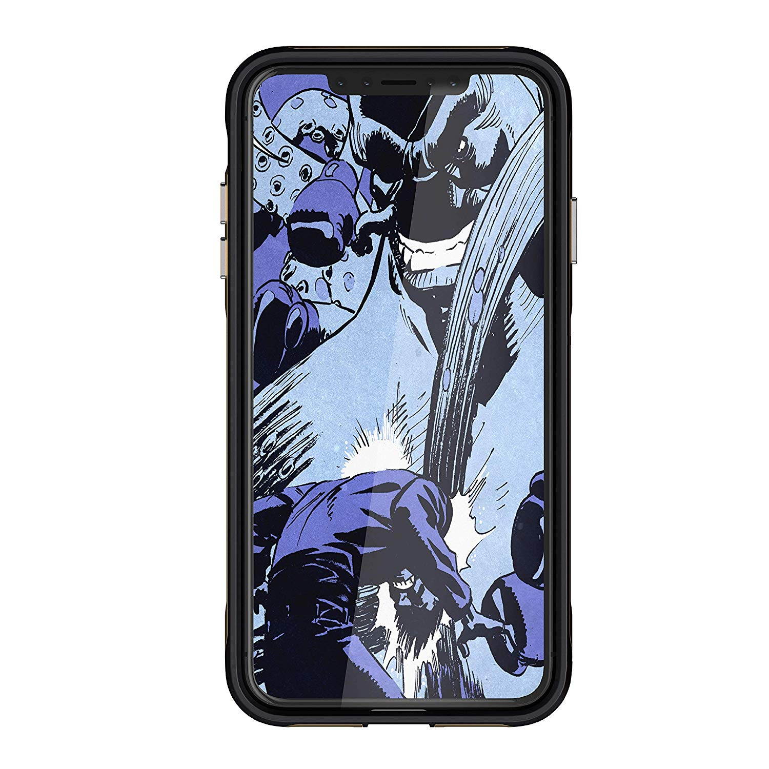 Ghostek Atomic Slim Shock Absorbing Protective Case Compatible with iPhone XR - Gold