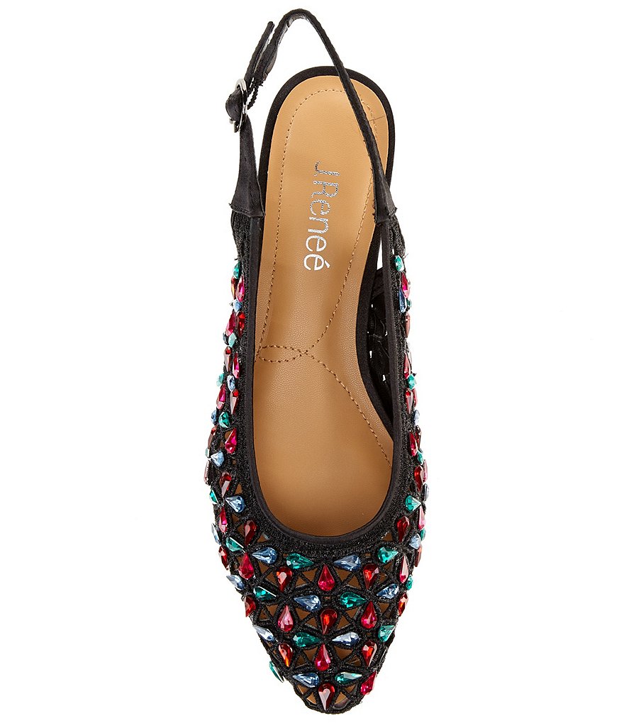 Trotters Kari Pearlized Leather Block-Heel Pumps