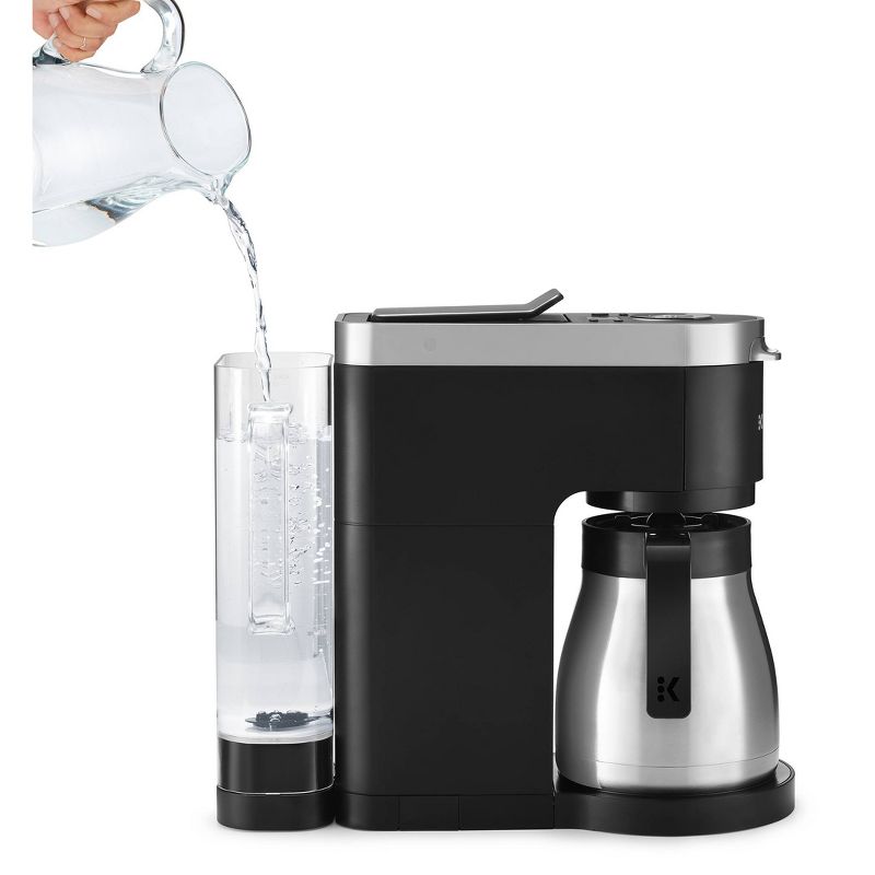 Nespresso Vertuo Plus  Coffee and Espresso Machine by De'Longhi with Aeroccino, Red