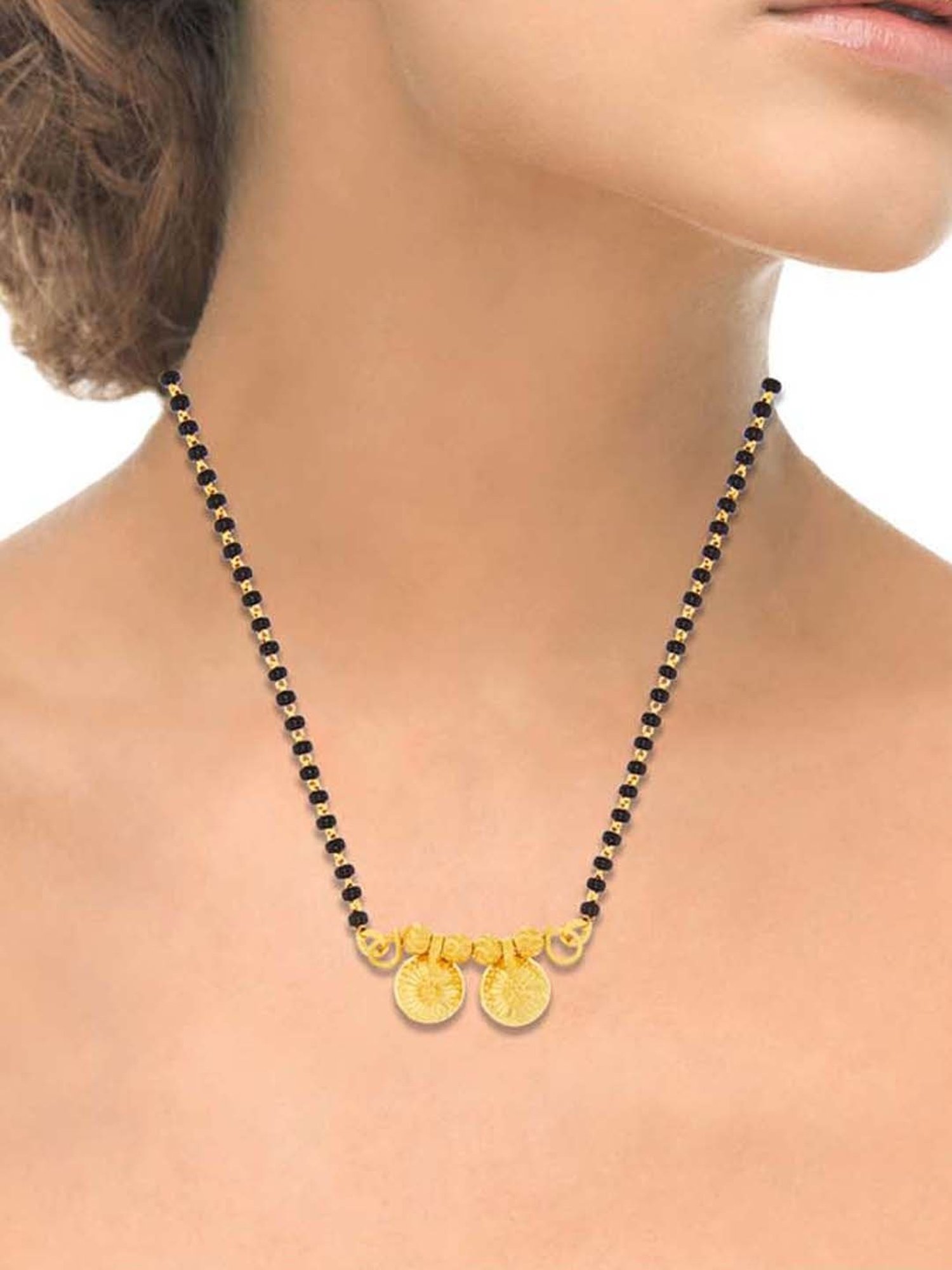 Waman Hari Pethe Jewellers 22k Gold Tanmaniya for Women