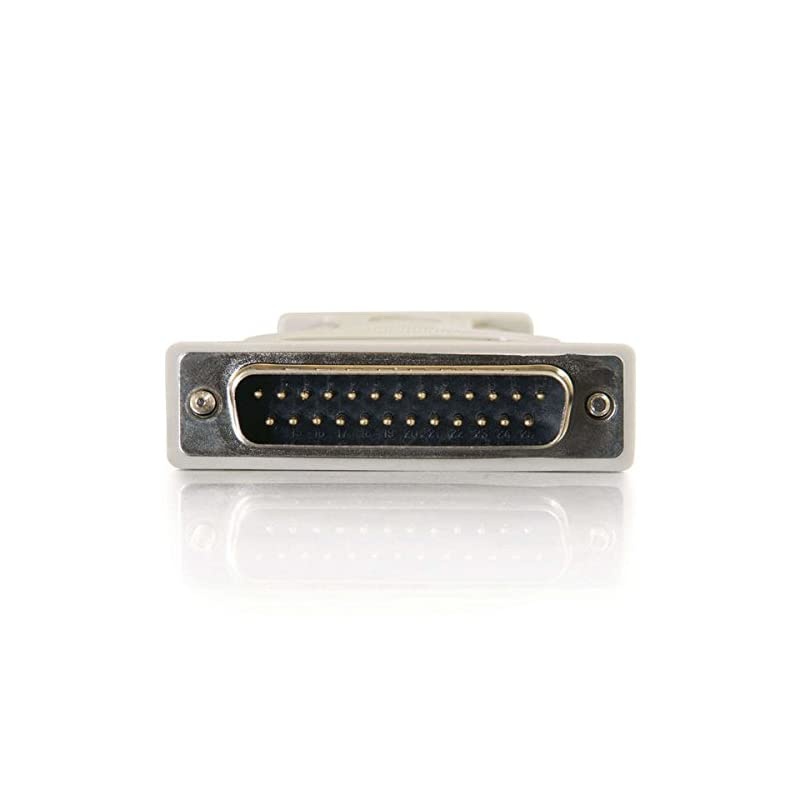 to Go 02450 DB9 Male to DB25 Male Serial RS232 Adapter