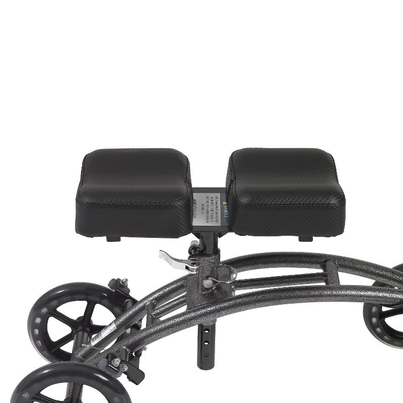 Drive Medical Dual Pad Steerable Knee Walker with Basket, Alternative to Crutches