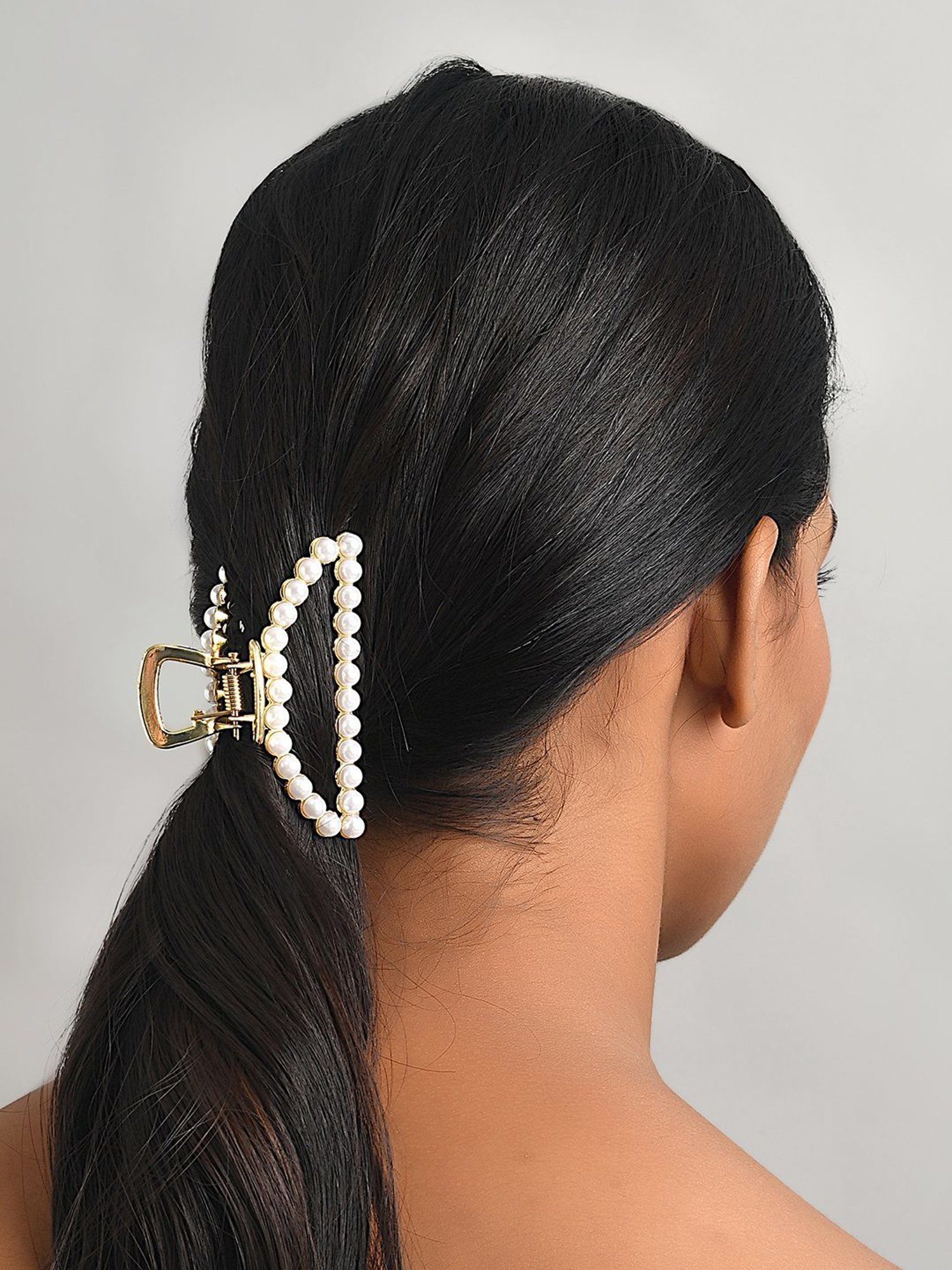 ToniQ Black Hair Clutch - Set of 3