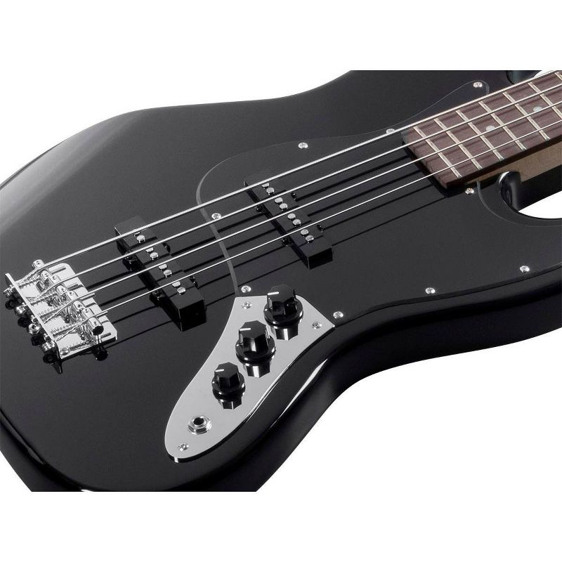 Dean Z Select With Fishman Pickups Electric Bass Black Satin