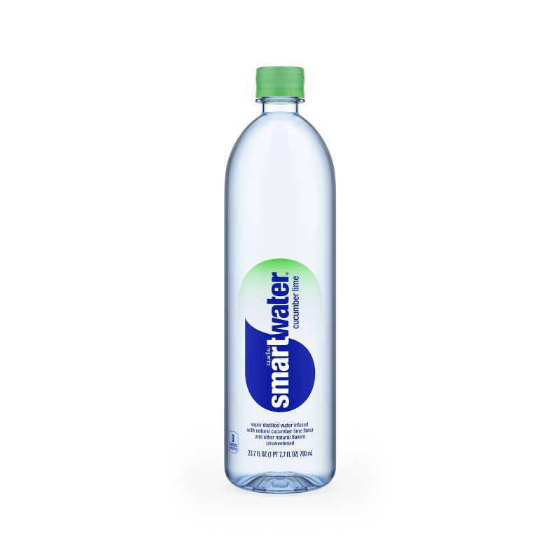 Smartwater Cucumber Lime Enhanced Water - 23.7 fl oz Water