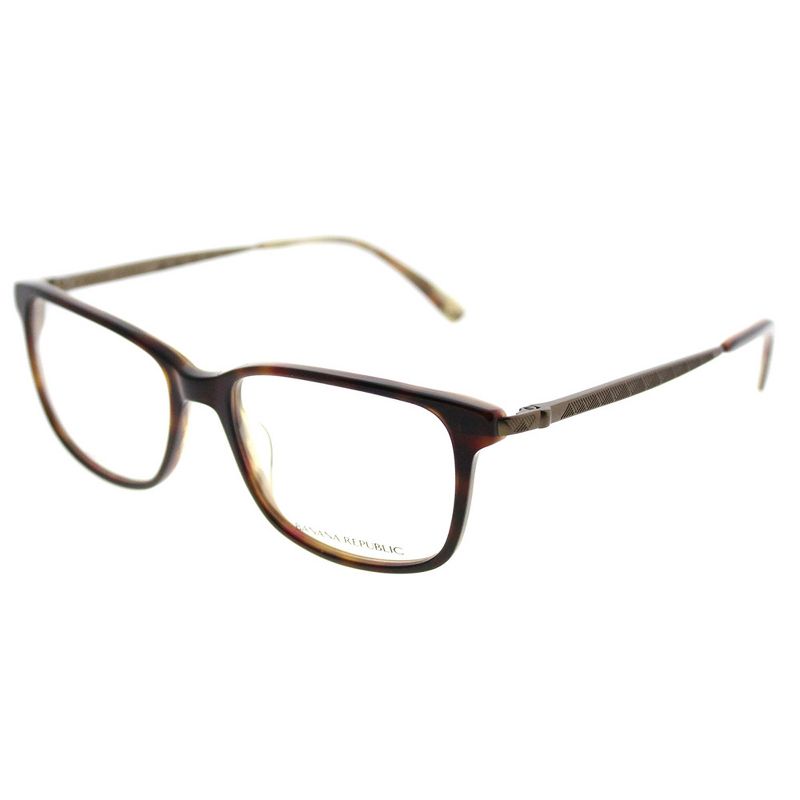 Banana Republic  FC3 Unisex Rectangle Eyeglasses Tortoise Horn 52mm