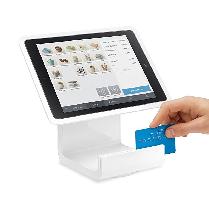 Micronics TSP143III USB Receipt Printer Stand for iPad 6 2018 5 2017 iPad Pro 97quot iPad Air 2 and iPad Air ASKU0274 and Epsilont Cash Drawer Compatible with Square