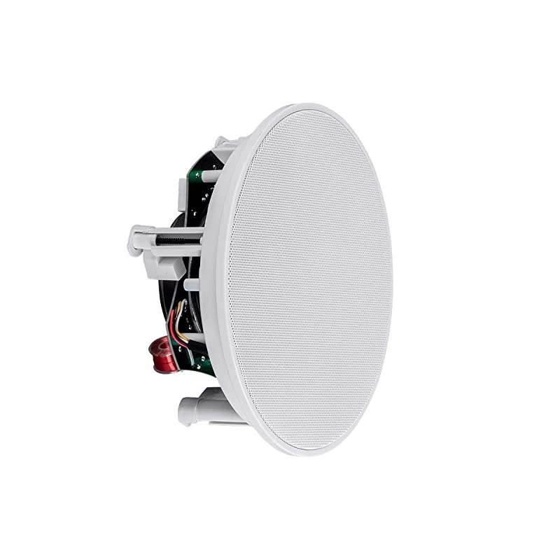 2 Way inCeiling Speakers 65 Inch Pair with Aramid Fiber and Titanium Silk Drivers Caliber Slim Series