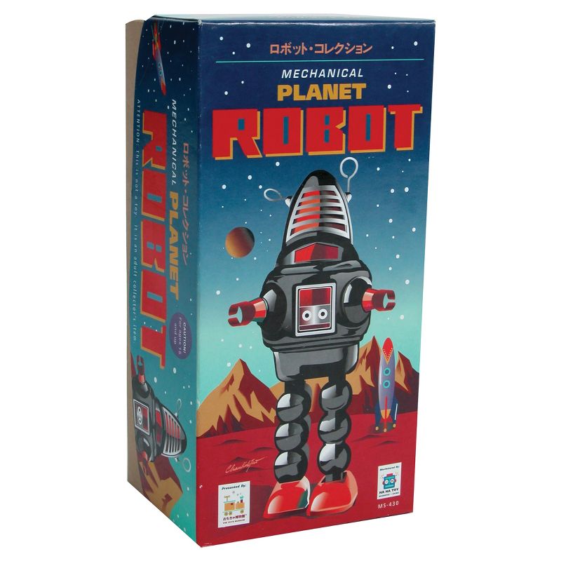 Schylling Chrome Planet Robot