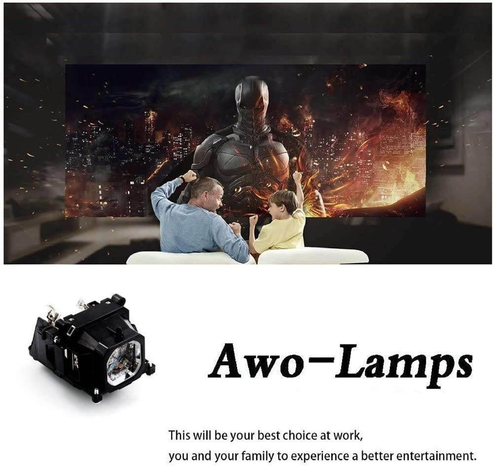 AWO Original Projector Lamp Bulb 23040047 / ELMP24 with Housing for Eiki LC-WAU200,LC-WAU210,LC-WNS3200,LC-XNS3100,LC-XNS2600