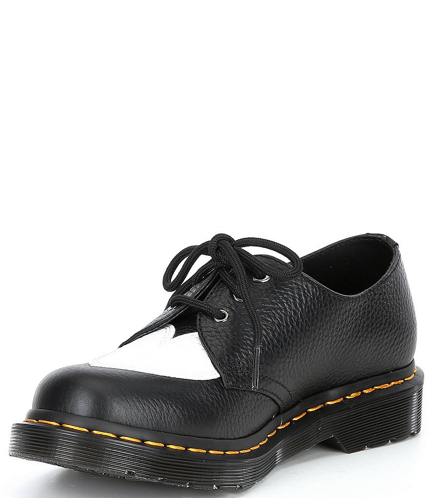 Dr. Martens Women's 1461 Amore Heart Leather Oxford Shoes