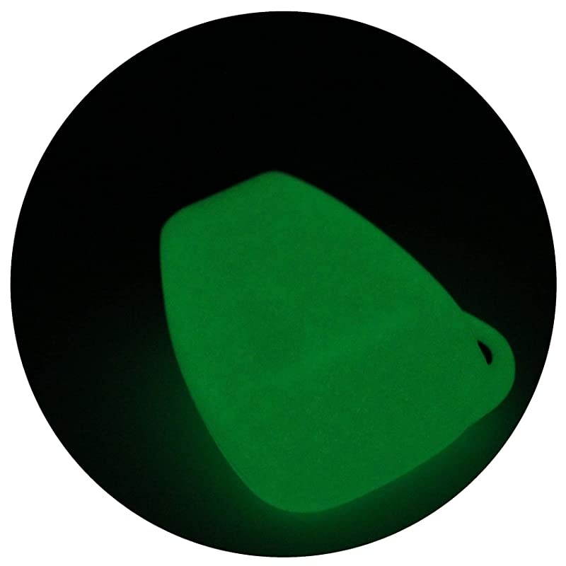 keycover JB for 4 Button Keys Keycover Etui Flip Key protective cover Remote Entry Fob Case (night glow)