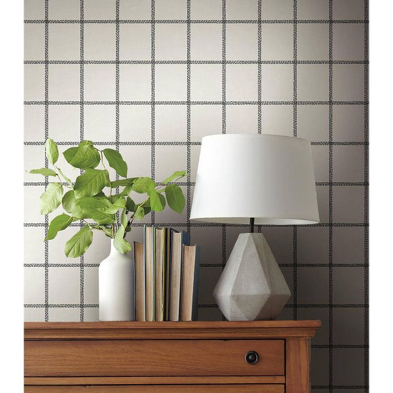 RoomMates Sunday Best Magnolia Home Wallpaper White