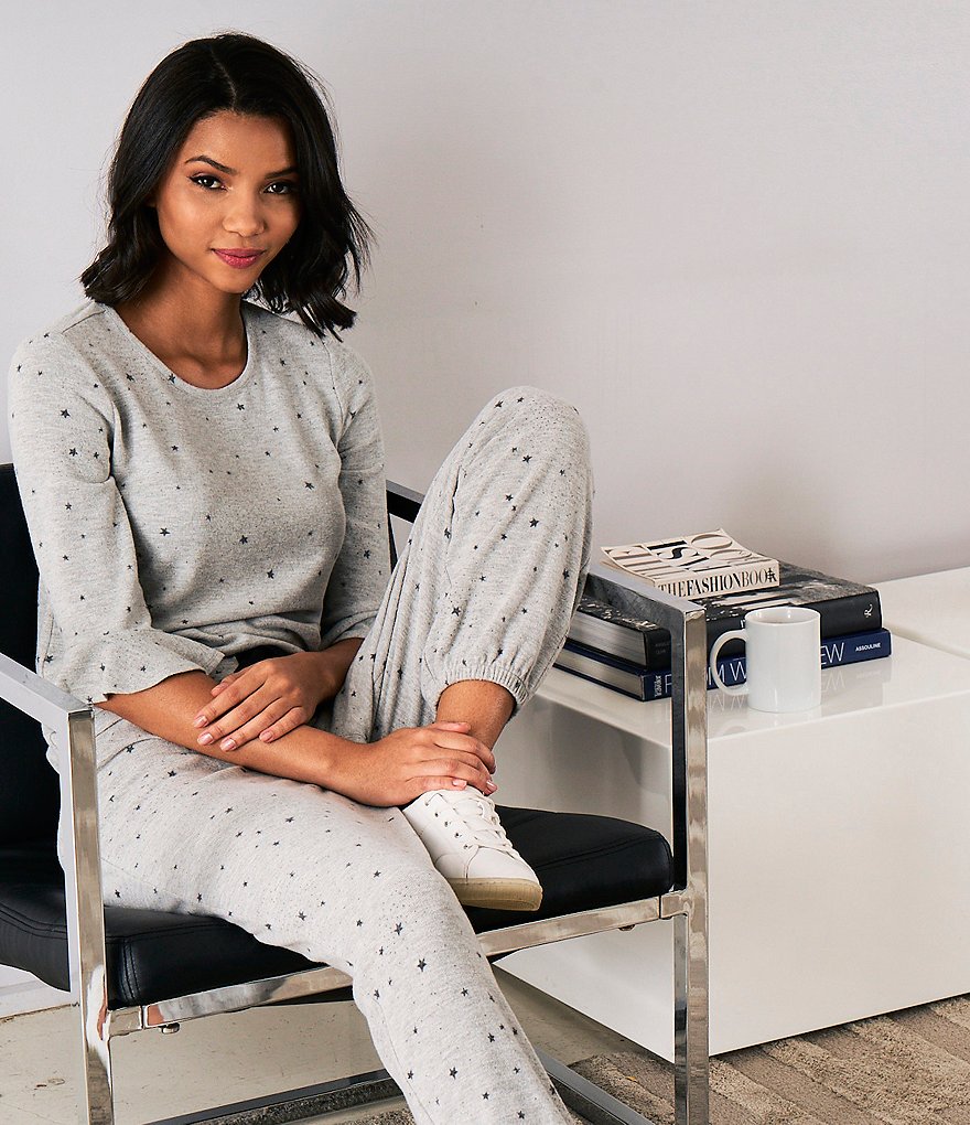 Marc New York Short Sleeve Tie-Dye Jewel Neck Tee