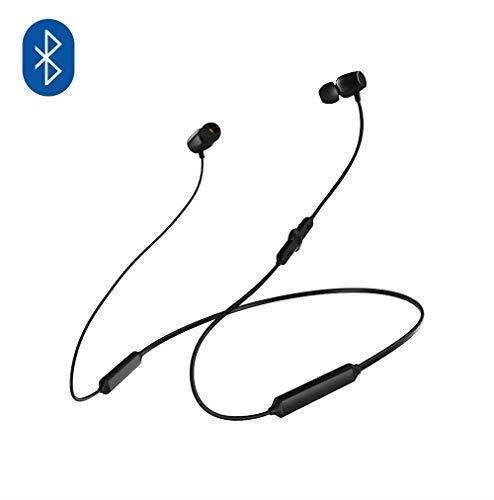 NatoGears 48 Hours Playtime IPX5 Sport Neckband Headphones Earbuds Waterproof Headphones for Sports and Gyms (Black)