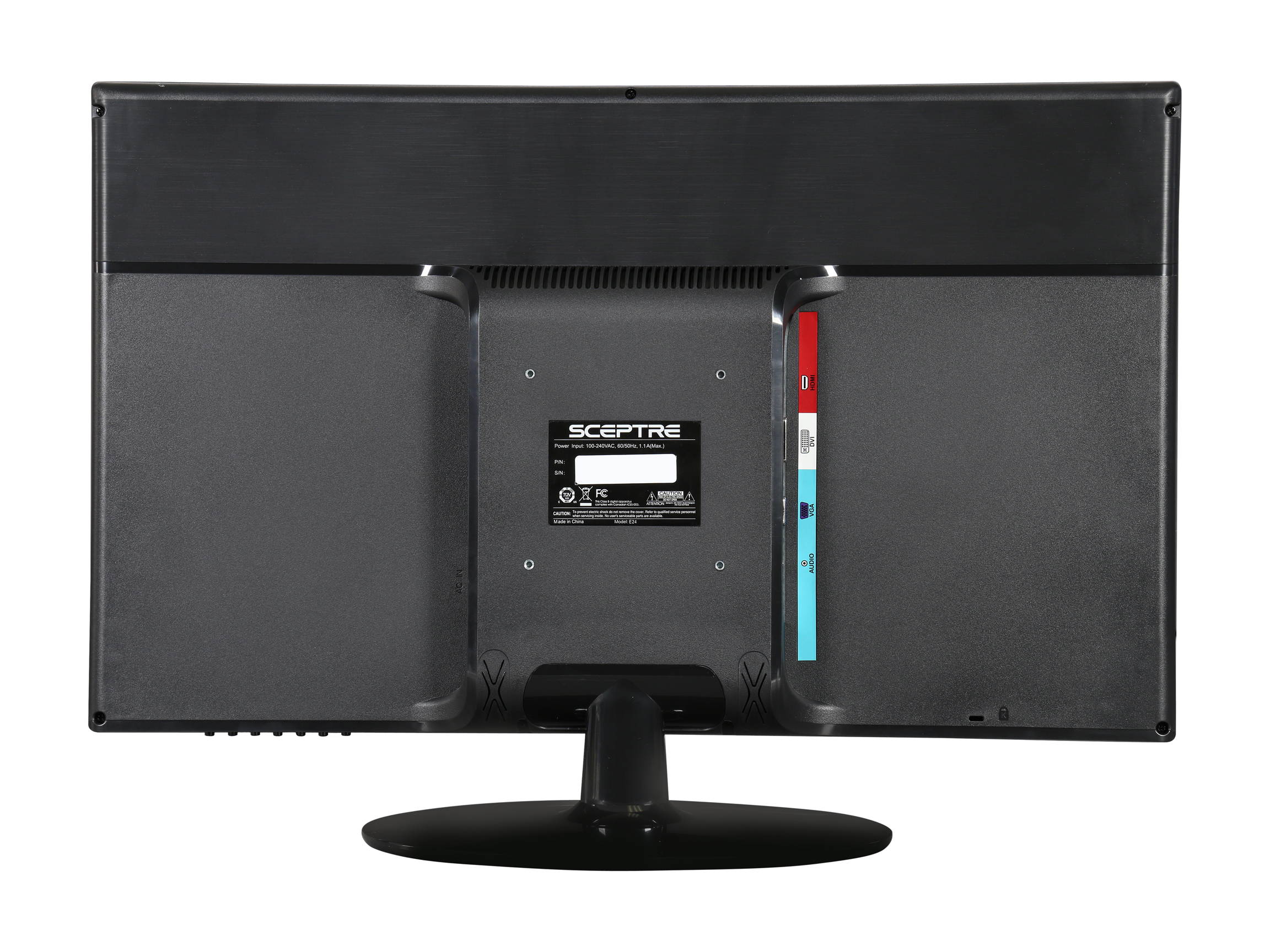 Sceptre E205W-1600 20" 1600 x 900 HD+ Resolution 75Hz 5ms 2xHDMI VGA Built-in Speakers Ultra Thin LED Backlit LCD Monitor