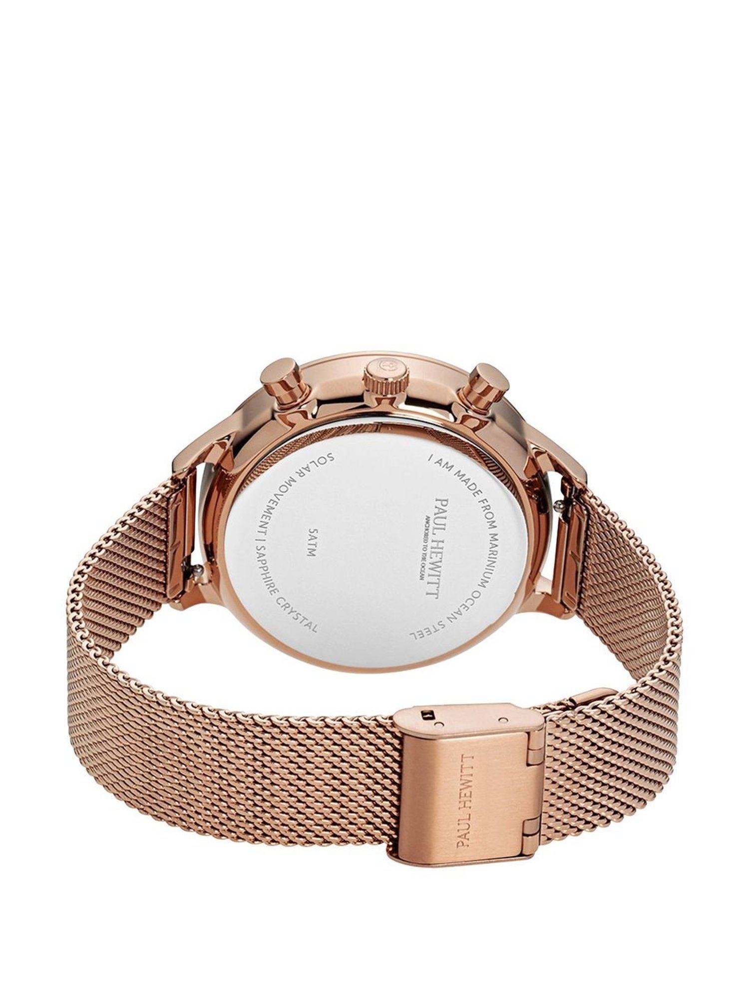 Paul Hewitt PH-SET-0585 OCEANPULSE Chronograph Solar Powered Watch with Bracelet for Women