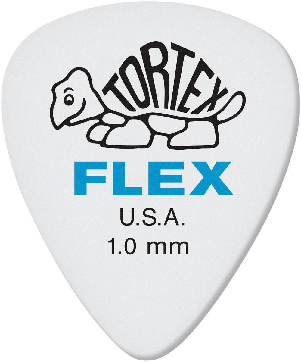 Dunlop 428 Tortex Flex Standard, 12 Pack, 1.00mm