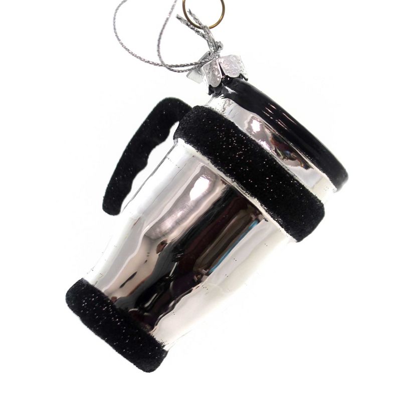 Noble Gems Coffee Tumbler Ornament Stainless Christmas Hot Cocoa  -  Tree Ornaments