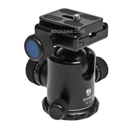 Benro B1 Triple Action Quick Release Ballhead, Holds 31 Lbs