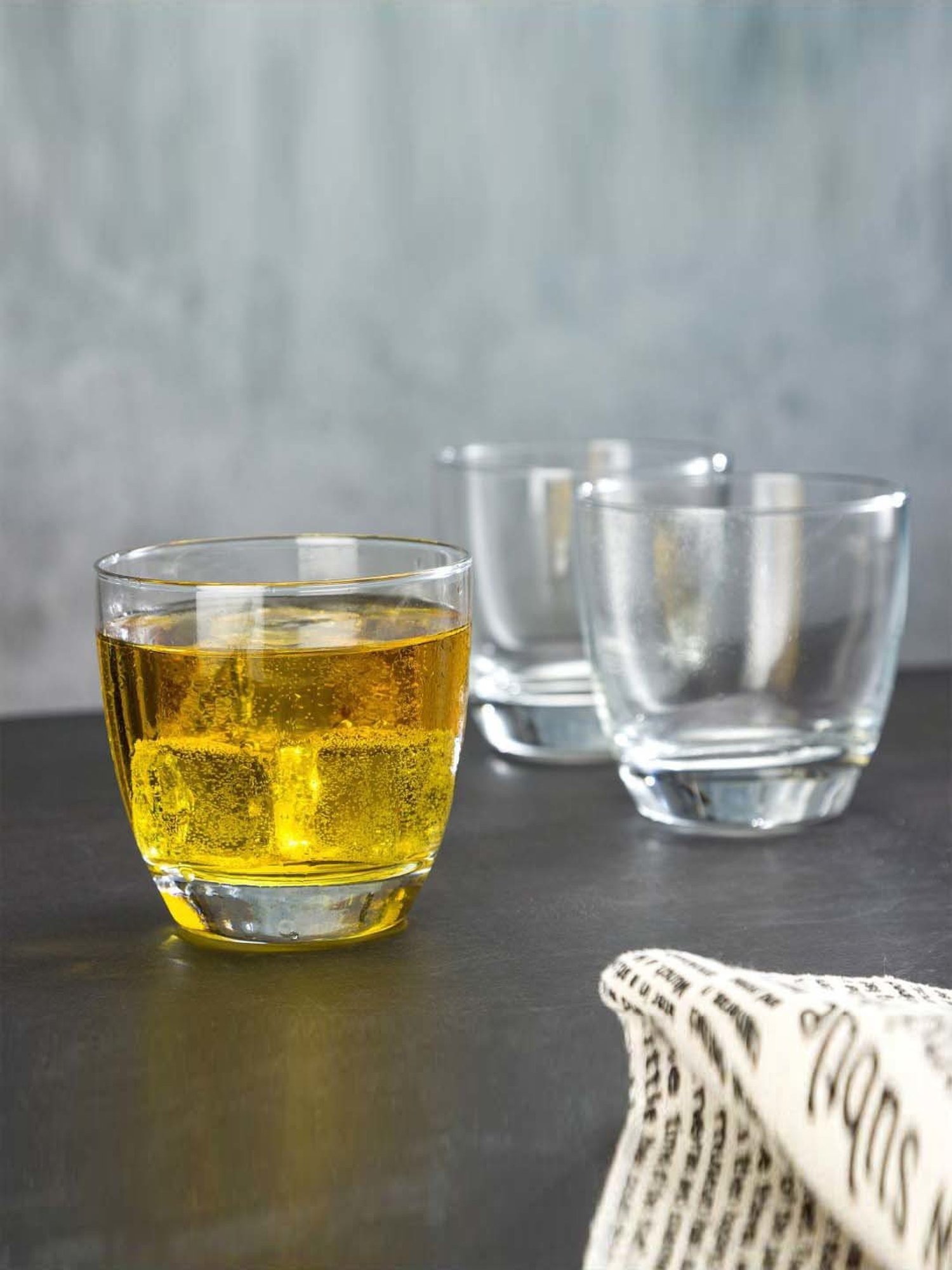 Pasabahce Transparent Lyric Whisky Glasses (0.37 L) - Set of 6