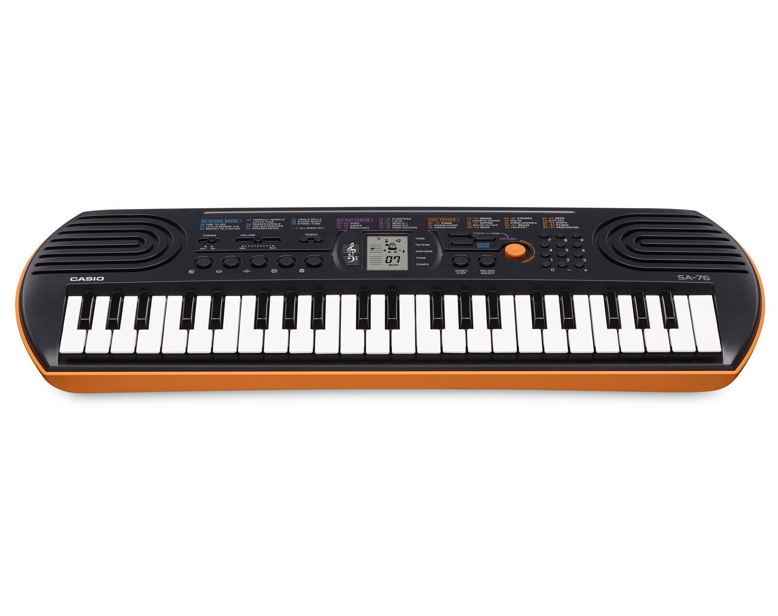 Casio SA-76 Mini Keyboard w/ Power Adapter