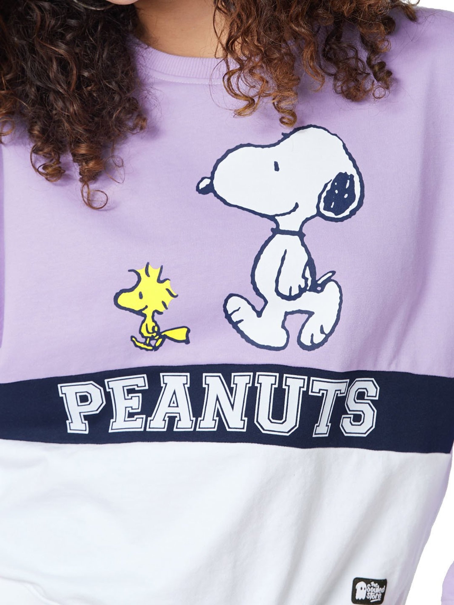 Belle Fille Yellow Patchwork Sweatshirt