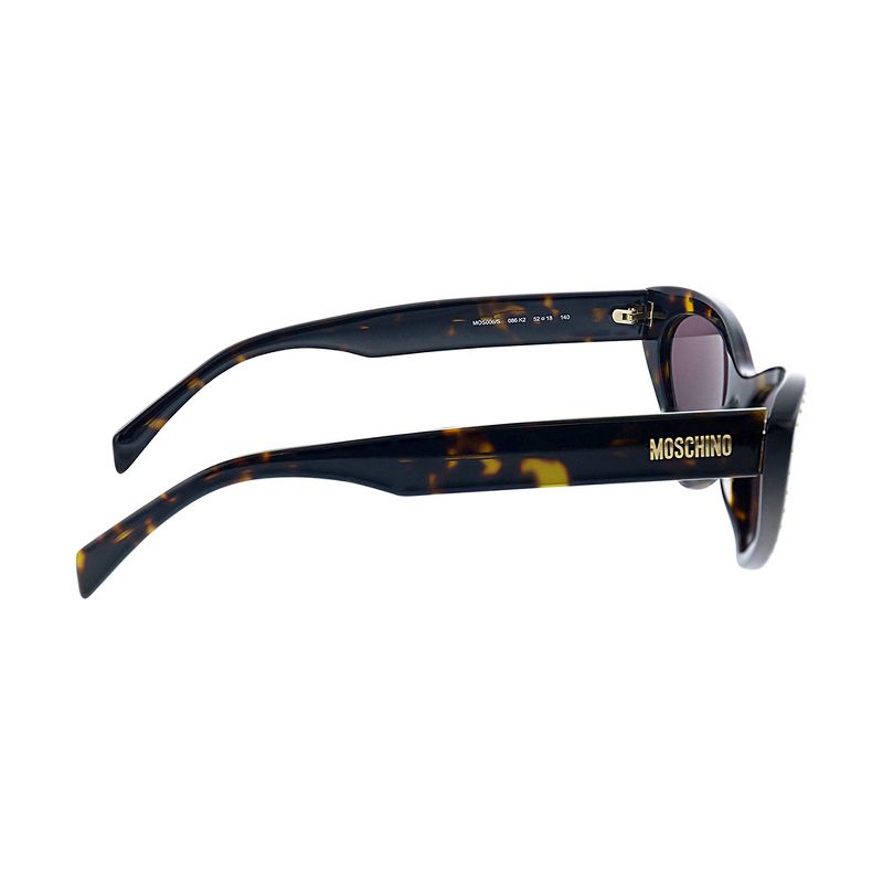 Moschino MOS 006S 086 K2 Womens Oval Sunglasses Havana 52mm