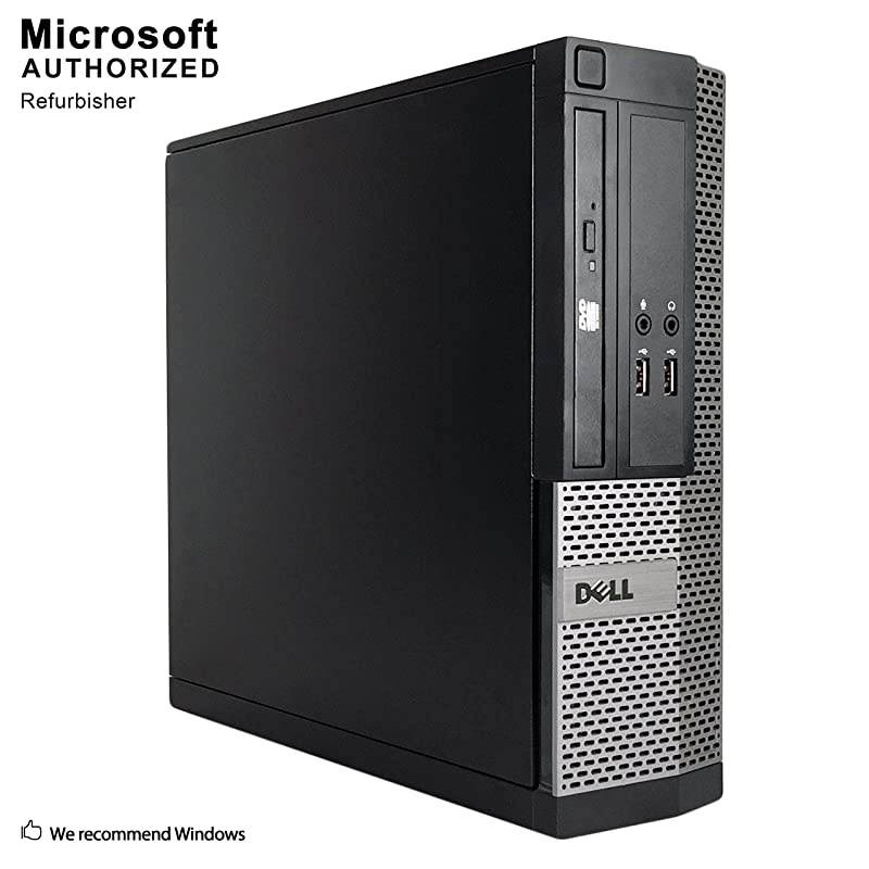 OPTIPLEX 3010 SFF Desktop Computer,Intel Core I5-3470 up to 3.6G,8G DDR3,500G,DVD,WiFi,HDMI,VGA,BT 4.0,Win10Pro64(Renewed)-Multi-Language Support English/Spanish