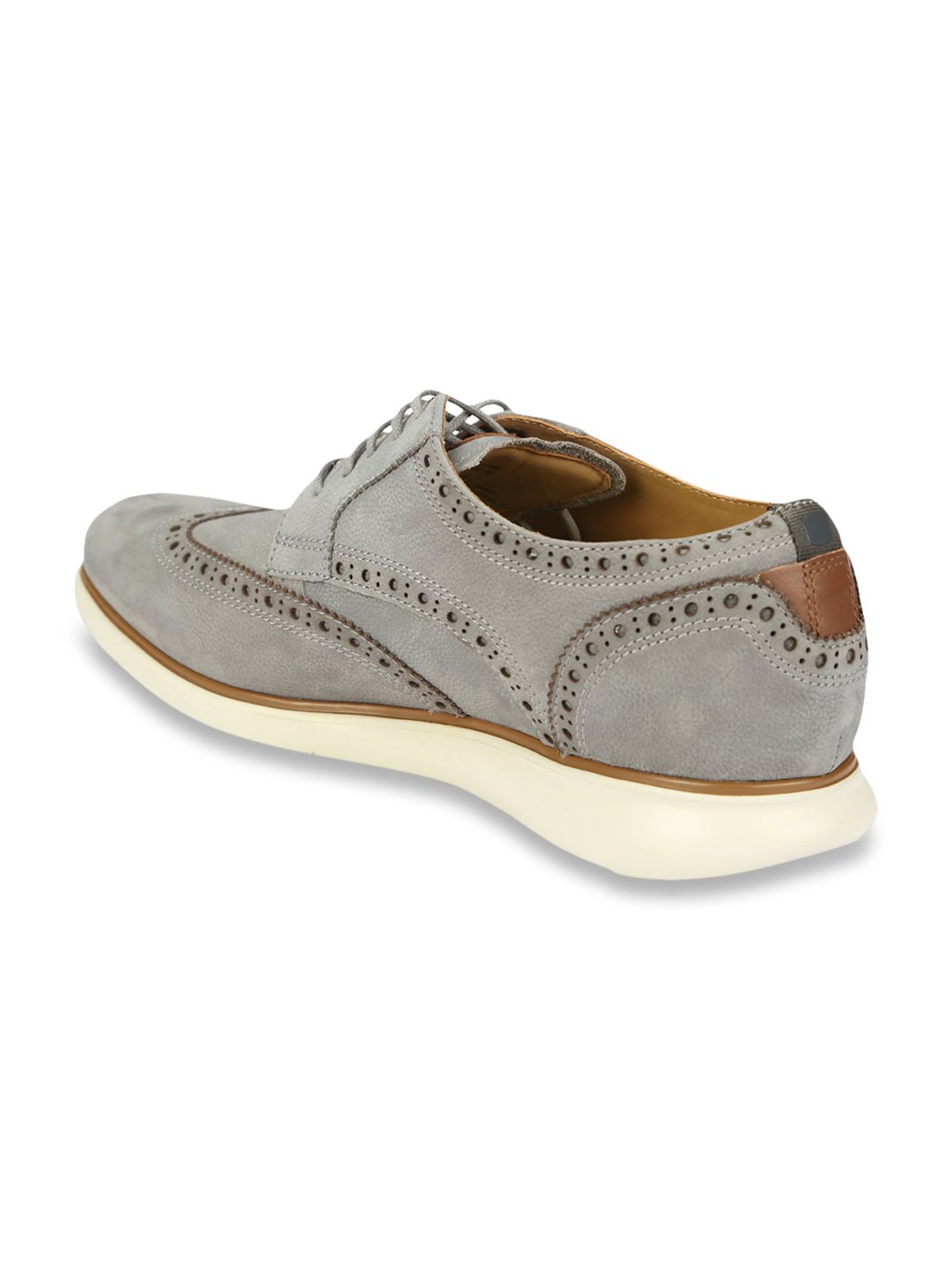 Florsheim Grey Brogue Shoes