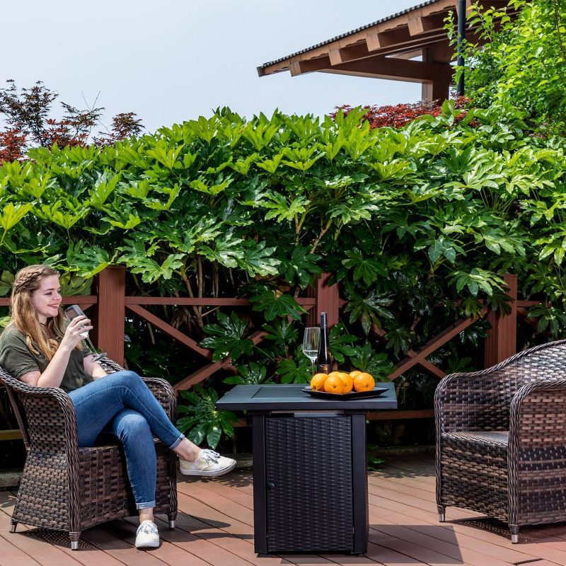 Square Fire Table 28" - Legacy Heating