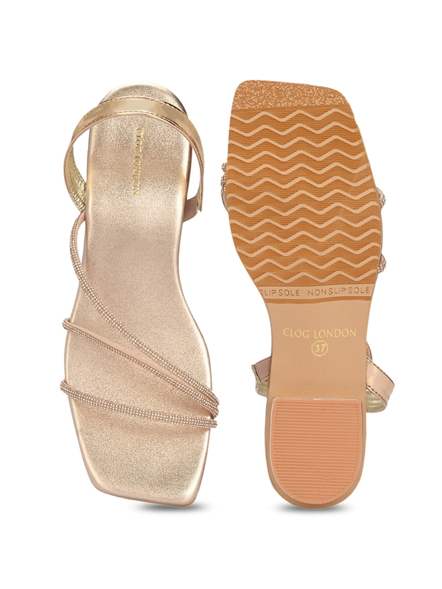 Clog London Women's Copper Sling Back Sandals