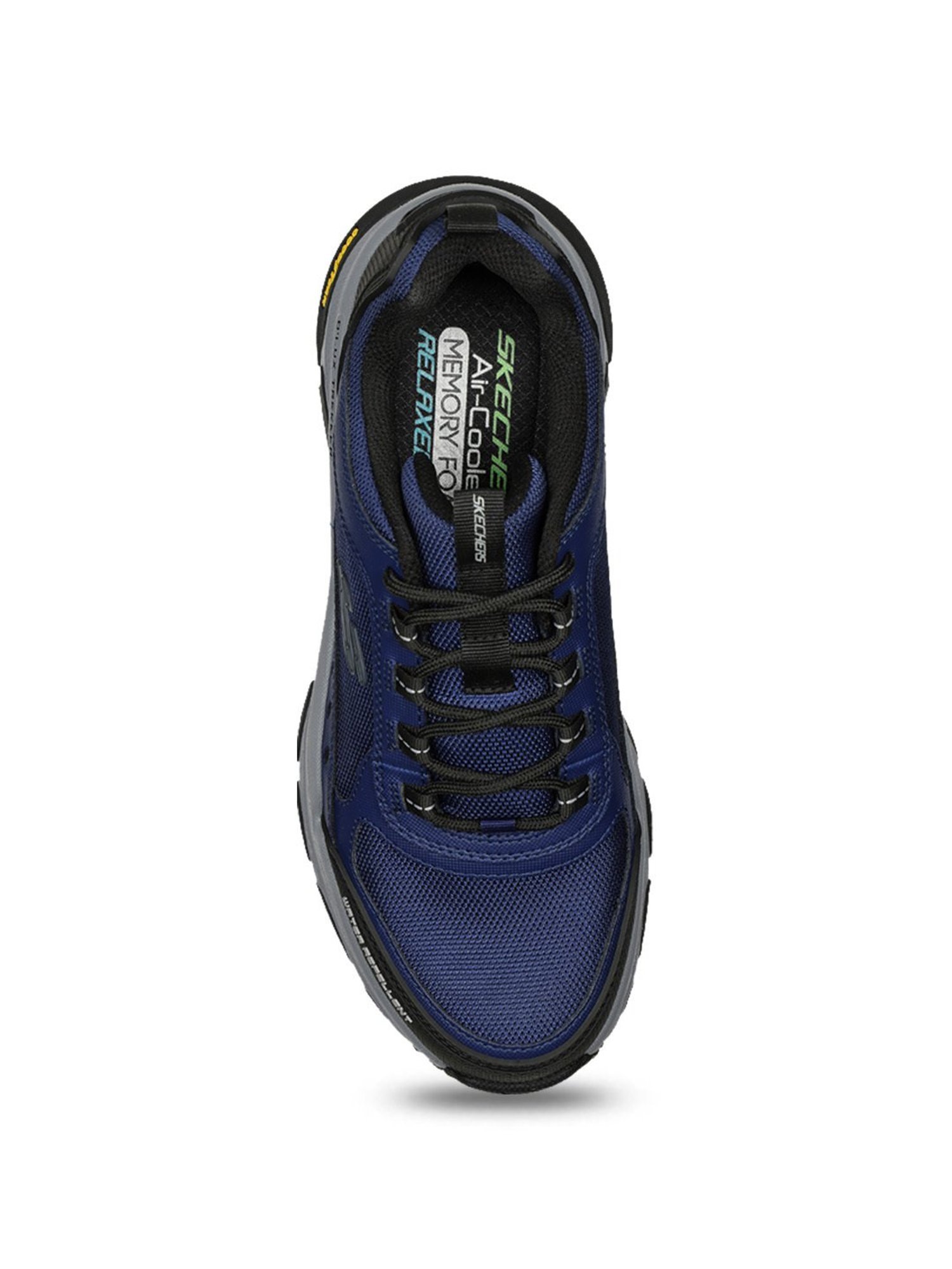 Skechers Men's D'LUX TREKKER Navy Black Casual Outdoors