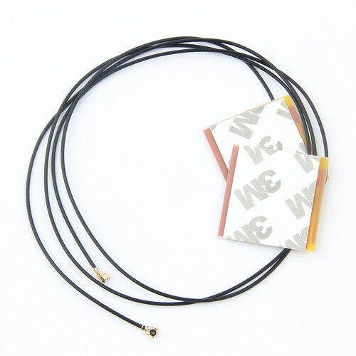 1 Pair Universal Laptop Wifi Mini PCI-E Wireless Internal Antenna 2.4/ 5GHz 46CM