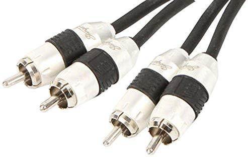Stinger SI8220 20-Foot 2-Channel 8000 Series Audiophile Grade RCA Interconnect Cable